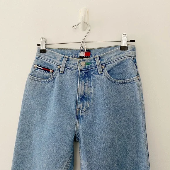 Tommy Hilfiger Vintage ‘98 High Rise Slim Straight Leg Jeans Size 3 - Picture 6 of 11